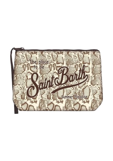 Pochette Mc2 Saint Barth Aline snake beige scuba MC2 SAINT BARTH | Pochette | ALINE06420H11